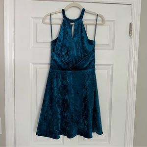 Greylin (Anthropology) - Crushed Velvet Dress